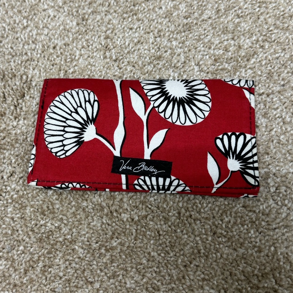 Vera Bradley checkbook cover
